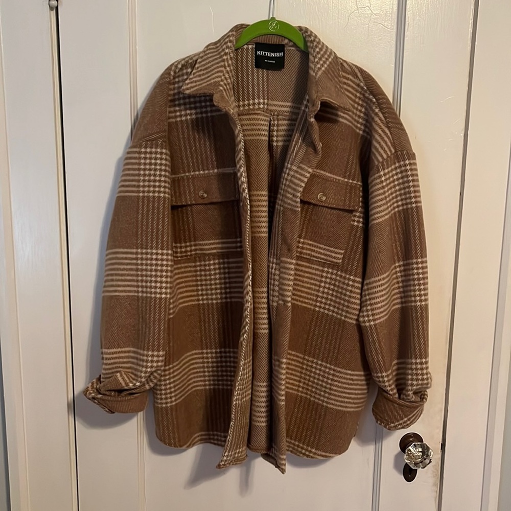Kittenish Not Your Man’s Tan Flannel